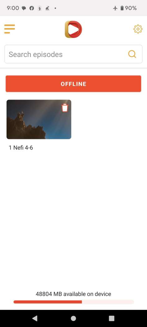 App screenshot